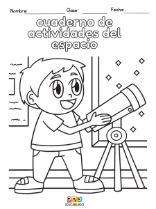 Actividades de astronautas niños preescolar 