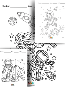 Actividades de astronautas niños preescolar 