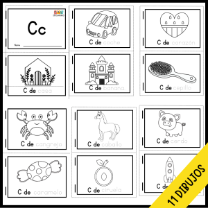 Dibujos con la letra C