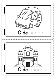 Dibujos con la letra C