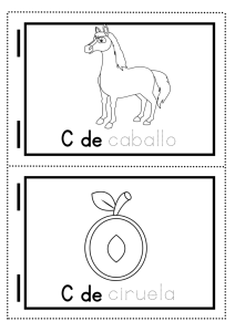 Dibujos con la letra C