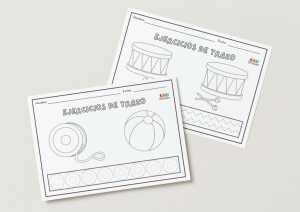 Ejercicio de Trazo y grafomotricidad descarga pdf 