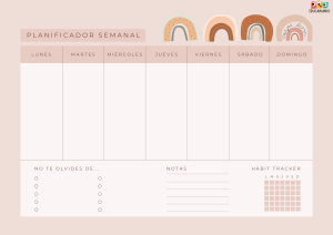 horario escolar para imprimir 