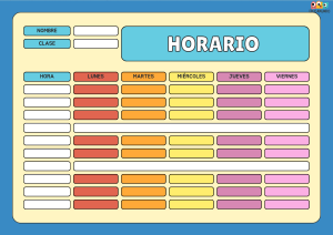 horario escolar para imprimir 