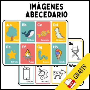 fichas descargables gratuitas de Imágenes de abecedario para niños