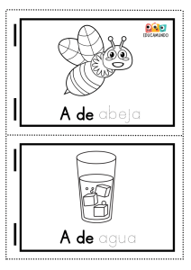 imagenes para colorear con la letra a