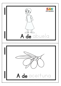 imagenes para colorear con la letra a