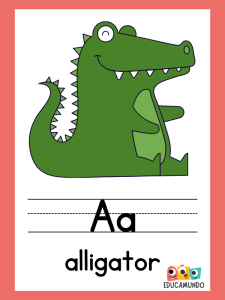 poster abecedario animales