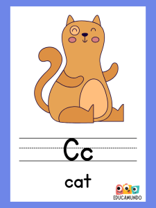 poster abecedario animales