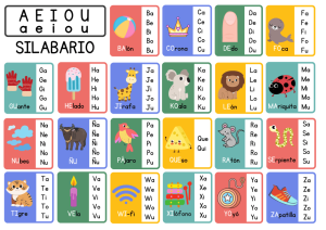 SILABARIO PARA IMPRIMIR