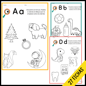 Tarjetas de Conciencia Fonologica