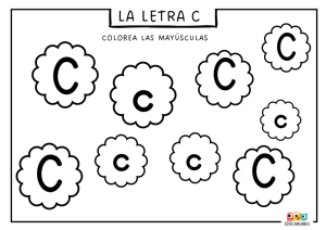Trazo de la letra C gratuita