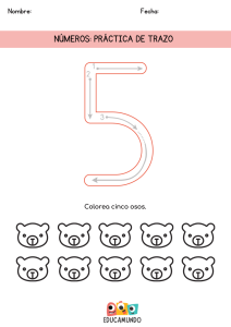 Fichas educativas con actividades de conteo para preescolar, diseñadas para enseñar a los niños a contar del 1 al 10 a través de ejercicios divertidos y diferentes.