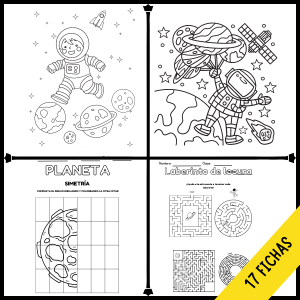 Actividades de astronautas niños preescolar