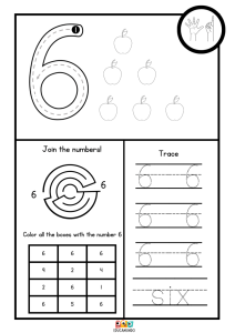 actividades números del 1 al 10 en ingles 