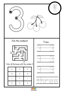 actividades números del 1 al 10 en ingles 