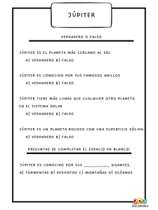 actividades del sistema solar para primaria