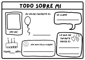 todo sobre mi preescolar ejercicios