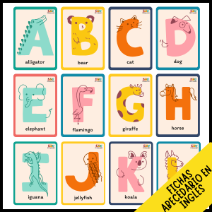 abecedario animales en ingles