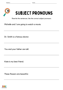 ejercicio reescribir oraciones