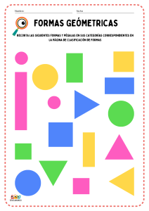 Figuras Geométricas actividades en pdf para niños de primaria