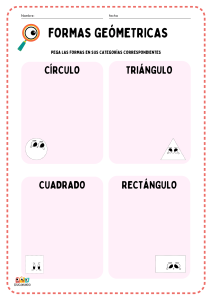 Figuras Geométricas actividades en pdf para niños de primaria