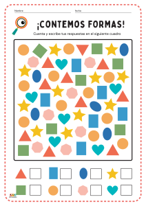 Figuras Geométricas actividades en pdf para niños de primaria