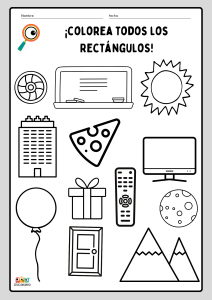 Figuras Geométricas actividades en pdf para niños de primaria