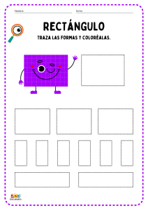 Figuras Geométricas actividades en pdf para niños de primaria