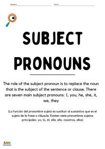 ejercicios de pronombres en inglés de descarga gratuita en educamundo