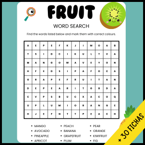 sopas de letras en inglés para descargar