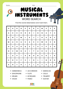 sopas de letras en inglés para descargar