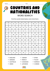 sopas de letras en inglés para descargar