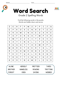 sopas de letras en inglés para descargar