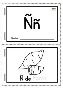 dibujos con la letra Ñ