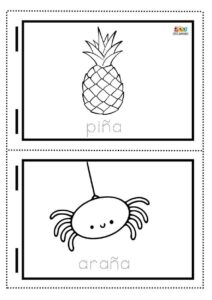 dibujos con la letra Ñ