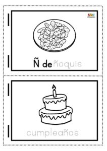 dibujos con la letra Ñ