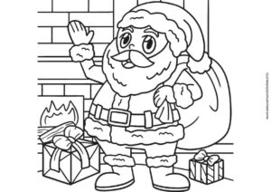 dibujos de navidad para colorear