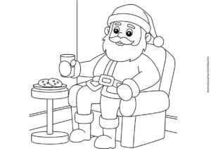 dibujos de navidad para colorear