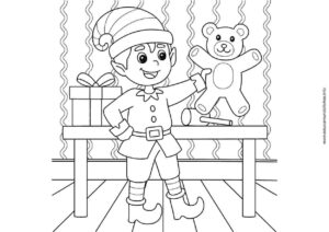 dibujos de navidad para colorear