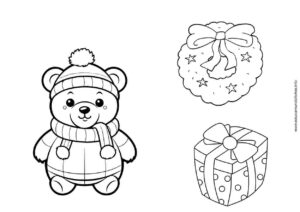 dibujos de navidad para colorear