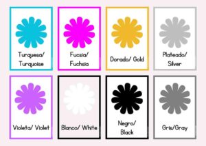 fichas colores en ingles 4