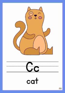 abecedario en ingles de animales