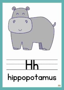 abecedario en ingles de animales