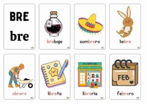palabras con bra bre bri bro bru