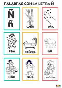 PALABRAS QUE CONTIENEN LA Ñ