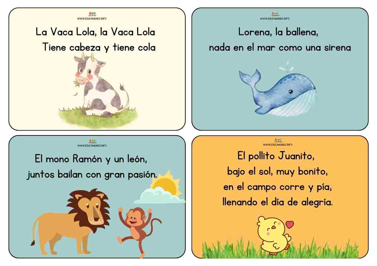 Rimas cortas para niños - EducaMundo
