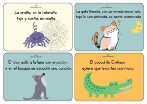 rimas cortas para niños en formato pdf con ilustraciones preciosas