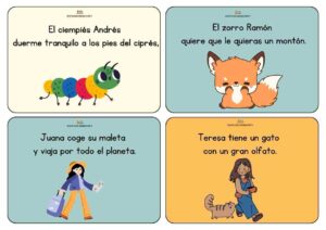 rimas cortas para niños en formato pdf con ilustraciones preciosas
