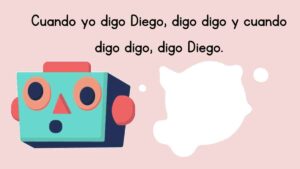Cuando yo digo Diego, digo digo y cuando digo digo, digo Diego.